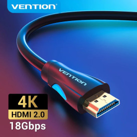 HDMI кабел Vention Cable HDMI 2.0 15.0m - 4K/60Hz Black - VAA-M02-B1500
