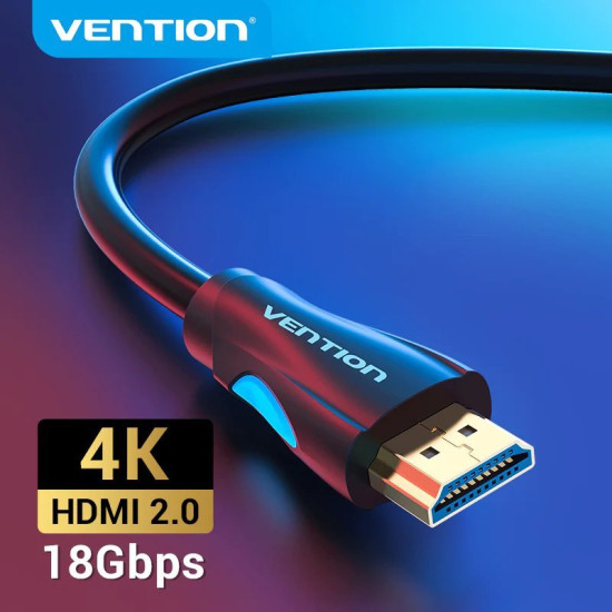 HDMI кабел Vention Cable HDMI 2.0 15.0m - 4K/60Hz Black - VAA-M02-B1500