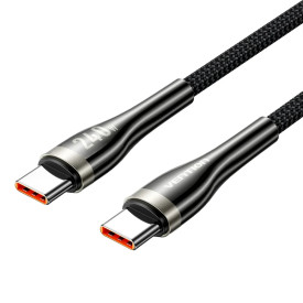 USB кабел Vention USB-C to USB-C, 240W, 5A, PD3.1, 1.2m