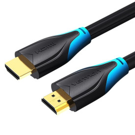 HDMI кабел Vention HDMI v2.0 M / M 4K/60Hz Gold - 8M Black - AACBK