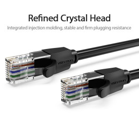 Мрежови кабел Vention LAN UTP Cat.6 Patch Cable - 1.5M Black - IBEBG