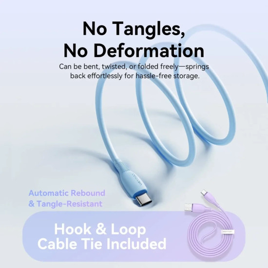 USB кабел Vention USB 2.0 AM / USB-C M 0.25m - CTWWC