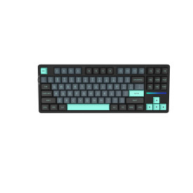 Безжична клавиатура VGN Wireless Gaming Mechanical Keyboard - V87 Caribbean Blue - Power Silver Switches [Linear]