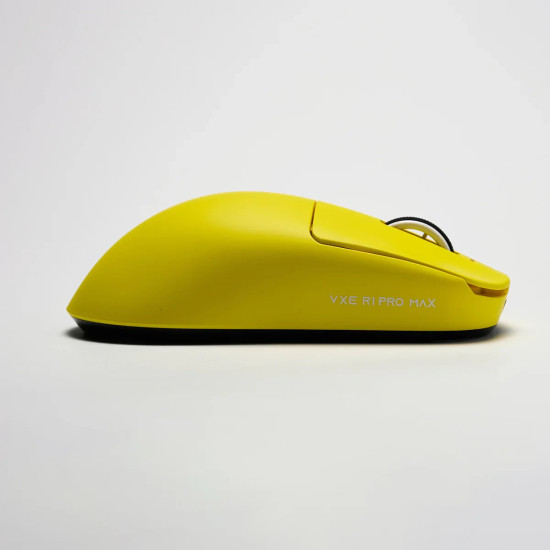 Безжична мишка VXE Dragonfly R1 Pro Max 1K (4K compatible) - Kailh White Blade Switches, Yellow
