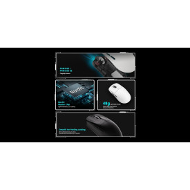 Безжична мишка VXE Dragonfly R1 Pro Max 1K (4K compatible) - Kailh White Blade Switches, Yellow