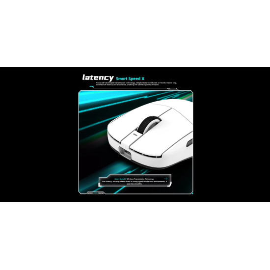 Безжична мишка VXE Dragonfly R1 Pro Max 1K (4K compatible) - Kailh White Blade Switches, Yellow