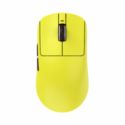 Безжична мишка VXE Dragonfly R1 Pro Max 1K (4K compatible) - Kailh White Blade Switches, Yellow