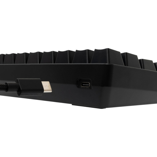 Клавиатура White Shark Gaming Mechanical Keyboard HAMACHI - YUSYA 5P Blue Switches (English US), Black