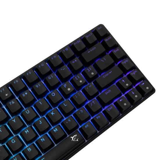 Клавиатура White Shark Gaming Mechanical Keyboard HAMACHI - YUSYA 5P Blue Switches (English US), Black
