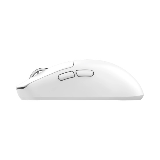 Безжична мишка White Shark Wireless Gaming Mouse BORS - 12000dpi, 1000Hz, Bluetooth, White