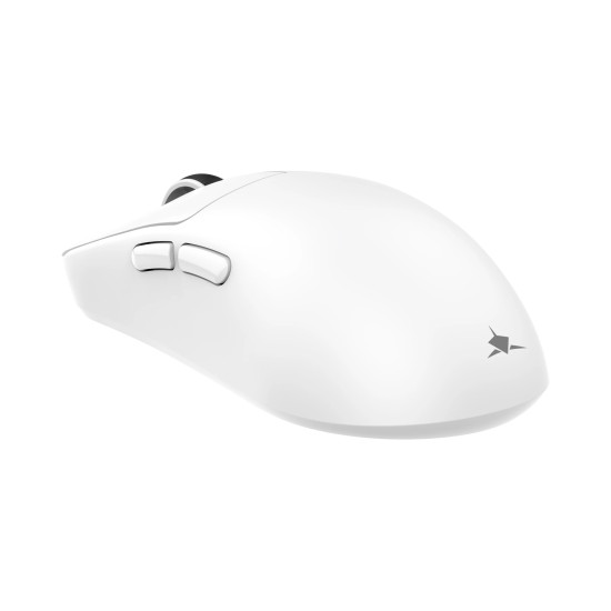 Безжична мишка White Shark Wireless Gaming Mouse BORS - 12000dpi, 1000Hz, Bluetooth, White
