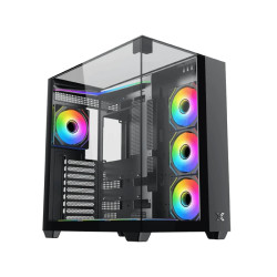 Кутия за компютър Xigmatek Case ATX - Aqua V (H23A) - 7 ARGB Fans