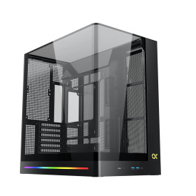 Кутия за компютър Xigmatek Case E-ATX - PANO II - 8 ARGB Fans