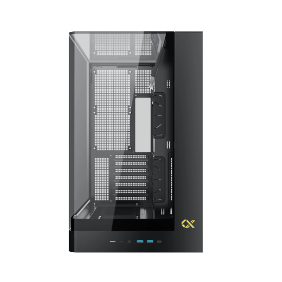 Кутия за компютър Xigmatek Case E-ATX - PANO II - 8 ARGB Fans