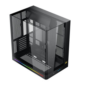 Кутия за компютър Xigmatek Case E-ATX - PANO II - 8 ARGB Fans