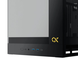 Кутия за компютър Xigmatek Case E-ATX - PANO II - 8 ARGB Fans