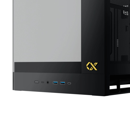 Кутия за компютър Xigmatek Case E-ATX - PANO II - 8 ARGB Fans