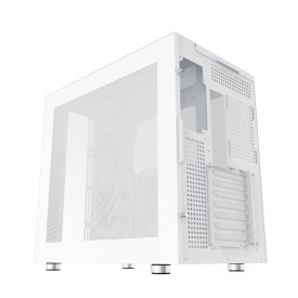 Кутия за компютър Xigmatek AQUA ULTRA AIR Arctic - 7 ARGB Fans, White