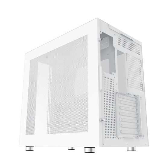 Кутия за компютър Xigmatek AQUA ULTRA AIR Arctic - 7 ARGB Fans, White