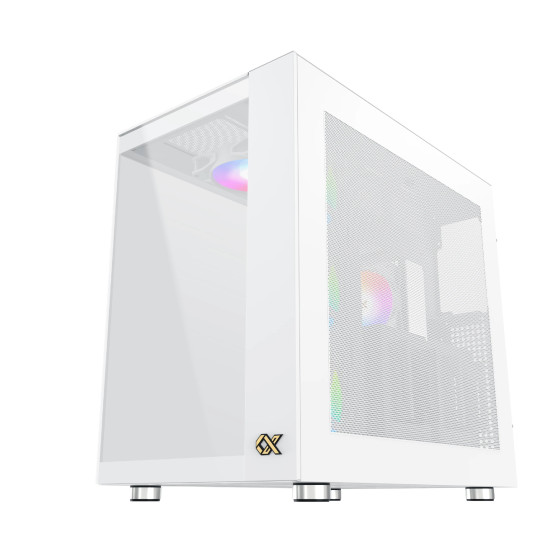 Кутия за компютър Xigmatek AQUA ULTRA AIR Arctic - 7 ARGB Fans, White