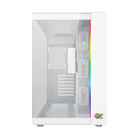 Кутия за компютър Xigmatek AQUA ULTRA AIR Arctic - 7 ARGB Fans, White