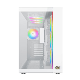 Кутия за компютър Xigmatek AQUA ULTRA AIR Arctic - 7 ARGB Fans, White