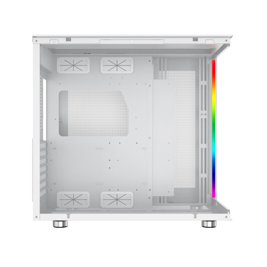 Кутия за компютър Xigmatek AQUA ULTRA AIR Arctic - 7 ARGB Fans, White