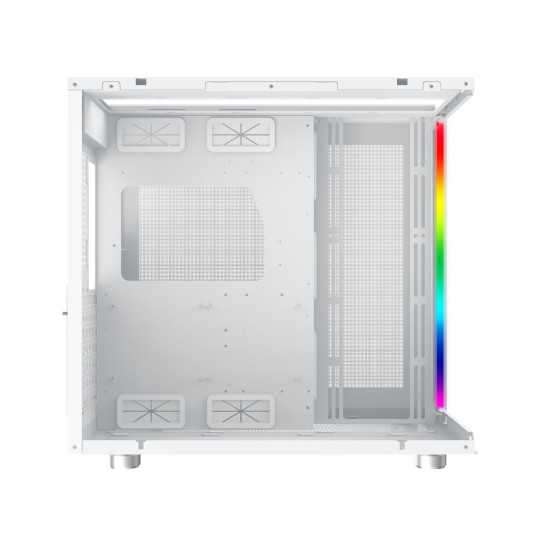 Кутия за компютър Xigmatek AQUA ULTRA Arctic - 7 ARGB Fans, White