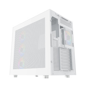 Кутия за компютър Xigmatek AQUA ULTRA Arctic - 7 ARGB Fans, White