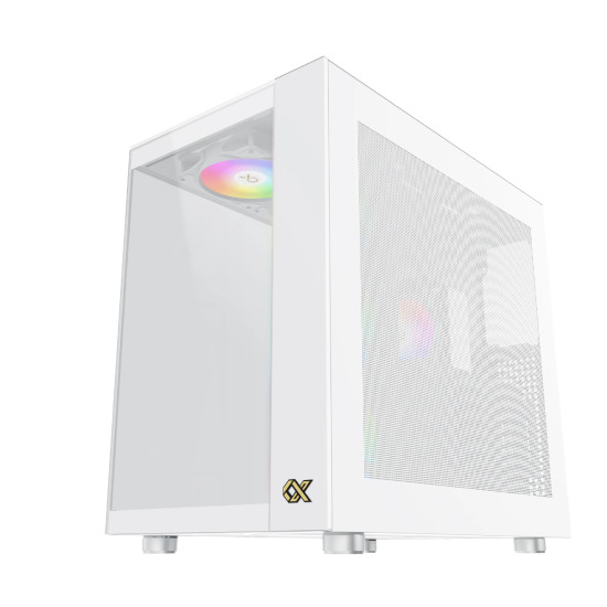 Кутия за компютър Xigmatek AQUA ULTRA Arctic - 7 ARGB Fans, White