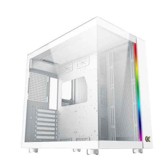 Кутия за компютър Xigmatek AQUA ULTRA Arctic - 7 ARGB Fans, White