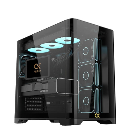 Кутия за компютър Xigmatek Case EATX - Crystal Storm V2