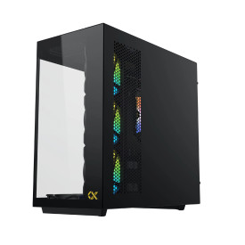 Кутия за компютър Xigmatek Cubi II - 7 ARGB Fans, Black