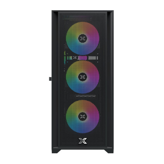 Кутия за компютър Xigmatek Case EATX - Master X II - 4 ARGB Fans