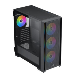 Кутия за компютър Xigmatek Case EATX - Master X II - 4 ARGB Fans
