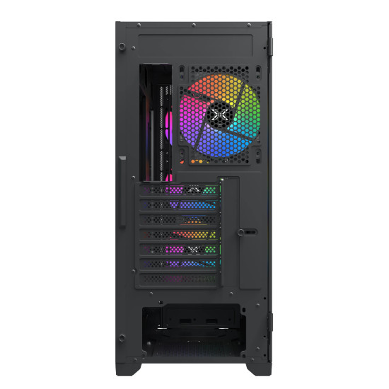 Кутия за компютър Xigmatek Case EATX - Master X II - 4 ARGB Fans
