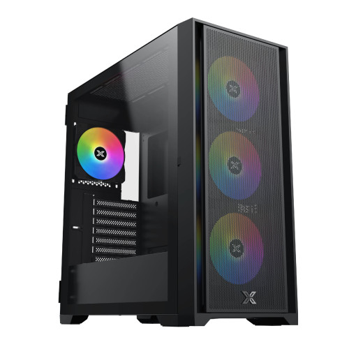Кутия за компютър Xigmatek Case EATX - Master X II - 4 ARGB Fans