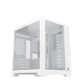 Кутия за компютър Xigmatek Case mATX - Aqua M Lite Arctic - 5 ARGB Fans