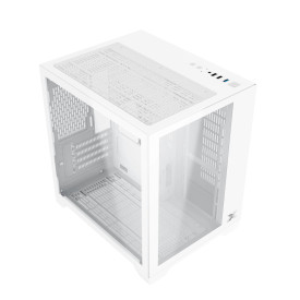 Кутия за компютър Xigmatek Case mATX - Aqua M Lite Arctic - 5 ARGB Fans