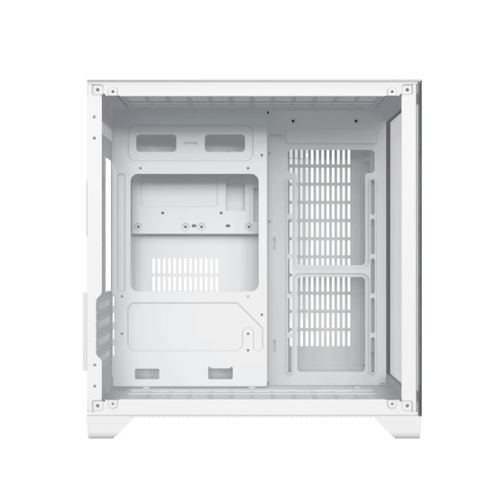 Кутия за компютър Xigmatek Case mATX - Aqua M Lite Arctic - 5 ARGB Fans