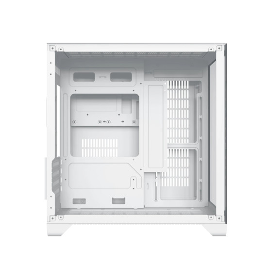 Кутия за компютър Xigmatek Case mATX - Aqua M Lite Arctic - 5 ARGB Fans