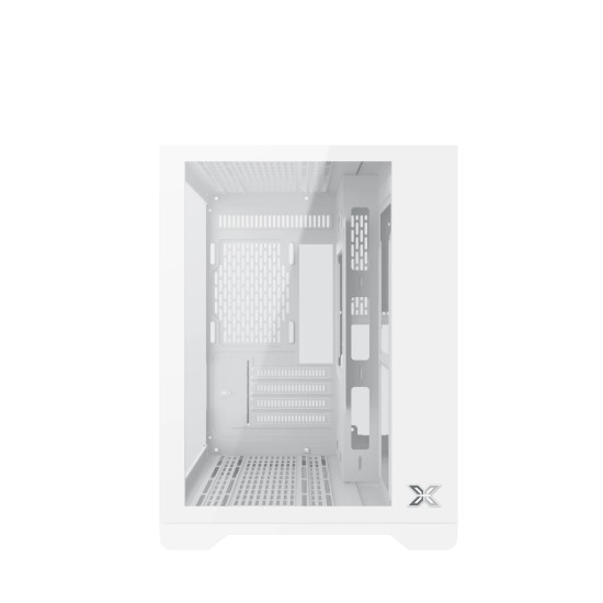 Кутия за компютър Xigmatek Case mATX - Aqua M Lite Arctic - 5 ARGB Fans