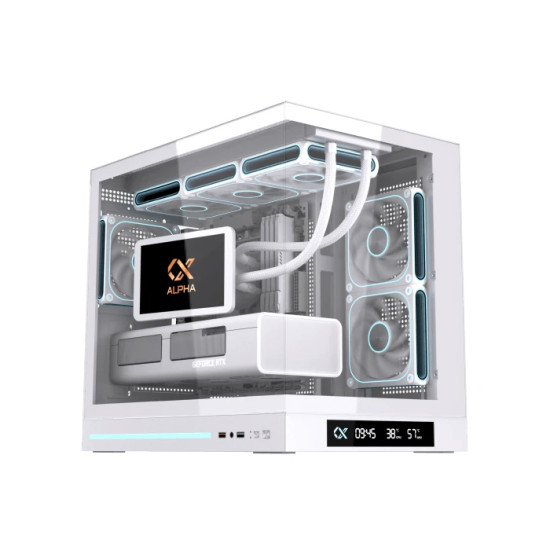 Кутия за компютър Xigmatek Case mATX - Cloud M DGT 3AF Arctic