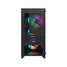Кутия за компютър Xigmatek Case mATX - NYX II - 4 RGB Fans