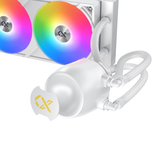 Водно охлаждане Xigmatek Water Cooling Connect Pro 360 Arctic - 7 inch Magnetic LCD Display