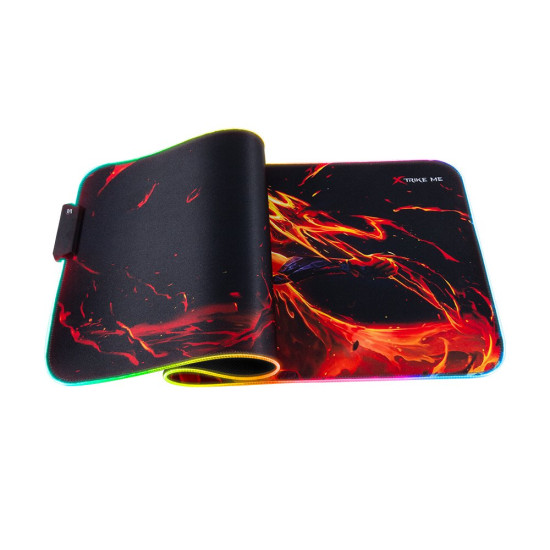 Подложка за мишка Xtrike ME Gaming Mousepad MP-605 - Size XL, RGB