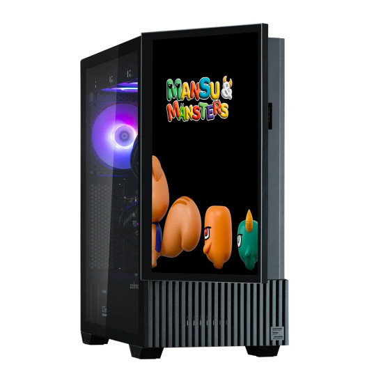 Кутия за компютър Zalman Case ATX - Z10 DS - 15.6 inch Full HD Display