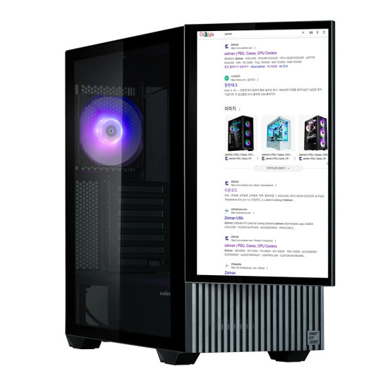 Кутия за компютър Zalman Case ATX - Z10 DS - 15.6 inch Full HD Display