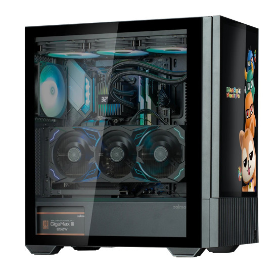 Кутия за компютър Zalman Case ATX - Z10 DS - 15.6 inch Full HD Display