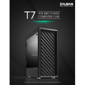Кутия за компютър Zalman Case ATX - T7 - Black